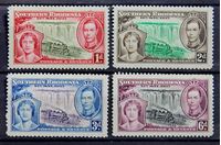 Изображение Южная Родезия 1937 г. Gb# 36-39 • Коронация • MH OG VF • полн. серия ( кат.- £5,5 )