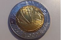 Изображение Ватикан 1985г. KM# 190 • 500 лир • UNC