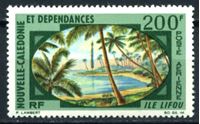 Picture of Новая Каледония 1962 г. SC# C55 • 200 fr. Остров Лифу • MLH OG ( кат.- $15 )