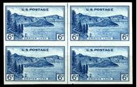Bild von США 1935г. SC# 760 • 6c. Виды Америки Орегон • Mint NG VF / кв.блок