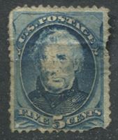 Picture of США 1875 г. SC# 179 • 5c. Закари Тейлор • Mint NG Fair ( кат.- $225 )