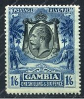 Изображение Гамбия 1922-7гг. SC# 113 • 1s.6d. слоны • MH OG F-VF