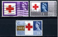 Image de 1963 г. Gb# 642-4 • Конгресс Красного креста • Used VF • полн. серия ( кат.- £6 )