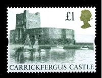 Изображение 1992-95 гг. SC# 1445 • 1 £. Замки Британии • MNH OG VF