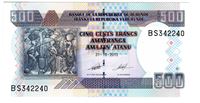 Изображение Бурунди 2013г. • 500 франков • UNC пресс