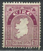 Изображение Ирландия 1922-23 гг. SC# 67 • 1 1/2p. Стандарт 1-й выпуск • MNH OG VF ( кат.- $8 )