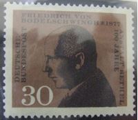 Изображение Германия ФРГ 1967 г. Mi# 537 • 100 лет со дня основания больницы Бетель • MNH OG XF+ ( кат.- €0,3 )