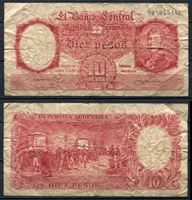 Picture of Аргентина 1953-57 гг. P# 270 • 10 песо • VG+