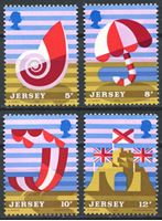 Bild von Джерси 1975г. SC# 124-7 • Туризм • MNH OG XF / полн. серия