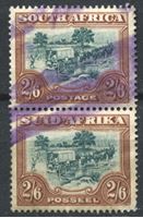 Image de Южная Африка брит. 1947-54 гг. Gb# 121 • 2sh.6d. Фургон переселенцев XF ( кат.- £30 )