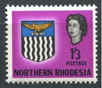 Image de Северная Родезия 1963г. Gb# 83 • 1sh.3d. Герб колонии XF