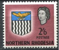 Image de Северная Родезия 1963г. Gb# 85 • 2sh.6d. Герб колонии XF