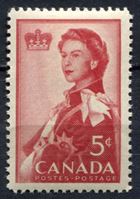 Image de Канада 1959г. SC# 386 • Визит королевской семьи в Канаду • MNH OG XF