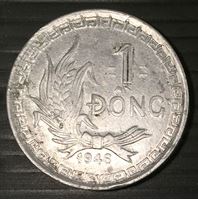 Image de Вьетнам 1946 г. • KM# 4 • 1 донг • Хо Ши Мин • AU ( кат.- $100,00 )