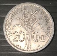 Picture of Французский Индокитай 1945 г. C • KM# 29.3 • 20 центов • регулярный выпуск • BU