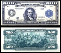 Picture of США 1918 г. P# 364 • 500 долларов. Джон Маршалл • регулярный выпуск • копия • UNC пресс