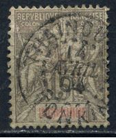 Picture of Французский Индокитай 1900г. Iv# 19 • 15 с. гашение "Тонкин" • стандарт • Used XF ( кат.- €2,5 )