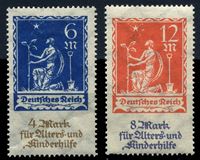 Изображение 1919 г. SC# B3-4 • 6 и 12 марок • благотворительный выпуск • MLH OG VF • полн. серия