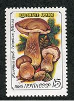 Bild von СССР 1986г. Сол# 5724-5728 • Ядовитые грибы • MNH OG XF / полн. серия