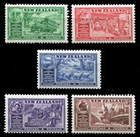 Изображение Новая Зеландия 1936 г. Gb# 593-7 • Конгресс Промышленных палат Содружества • MNH OG XF