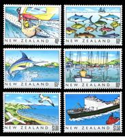 Bild von Новая Зеландия 1989 г. SC# 964-9 • Жизнь страны • MNH OG XF • полн. серия ( кат.- $8 )