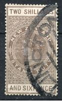 Изображение Новая Зеландия 1903-15 гг. SC# AR33 • 2sh.6d. для фискальных целей • служебный выпуск • Used XF ( кат.- $12 )
