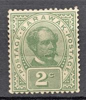 Изображение 1899-1908 гг. Gb# 37 • Сэр Чарльз Брук • MH OG VG+ ( кат.- £2 )