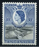 Image de Кения, Уганда и Танганьика 1954 г. Gb# 166 • 30 c. Королевский визит. • MLH OG XF