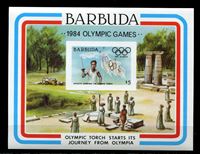 Bild von Барбуда 1984 г. SC# 635 • Олимпиада-84, Лос-Анджелес. (б.з.) • MNH OG XF • блок ( кат.- $6 )