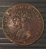 Picture of Германия 1888 г. • Император Фридрих III, коронационный жетон • XF-
