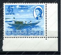 Изображение Сейшелы 1962-8 гг. GB# 203 • 45c. индейская пирога • MNH OG XF+