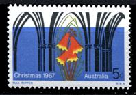 Изображение Австралия 1967 г. Gb# 415 (SC# 429 ) • 5 c. • Рождество • MNH OG XF