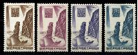 Изображение Сен-Пьер и Микелон 1947 г. Iv# 325-8 • 10 - 50 c. • Утес Ланглейд • MLH OG VF ( кат.- €1,2 )