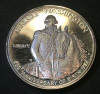 Bild von США 1982 г. S • KM# 208 • Джордж Вашингтон (250 лет со дня рождения) • памятный выпуск • MS BU • пруф