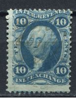 Bild von США 1862-71 гг. SC# R36c • 10c. • для товарообменных операций • фискальный выпуск • Used VF