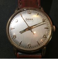Bild von Doxa ( Швейцария ) • Мужские золотые часы. Модель Антимагнетик. 585 проба • 196х-7х гг. • F