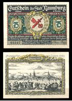 Picture of Германия • Наумбург 1921 г. • 75 пфеннигов • герб города • локальный выпуск • UNC пресс