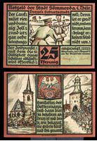 Bild von Германия • Земмерда 1921 г. • 25 пфеннигов • армейские сценки • локальный выпуск • UNC пресс