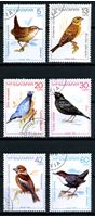 Изображение Болгария 1988 г. SC# 3281-6 • птицы • Used(ФГ) XF • полн. серия