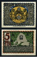 Picture of Германия • Оснабрюк 1921 г. • 5 пфеннигов • надгробный камень • локальный выпуск • UNC пресс