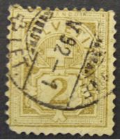 Изображение Швейцария 1906 г. Mi# 82 • 2 с. • Крест на щите • Used VF ( кат.- €2,5 )