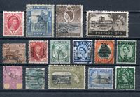 Изображение Британские колонии • XX век • лот 15 разных старинных марок • Used VF