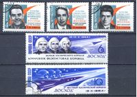 Bild von СССР 1965 г. Сол# 3110-4 • Космический полет корабля "Восход" • Used(ФГ) XF • полн. серия