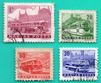 Изображение Венгрия 1963 гг. • 20, 30, 60 филлеров и 1 форинт • транспортные средства • Used F-VF