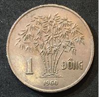 Picture of Южный Вьетнам 1960 г. • KM# 5 • 1 донг • президент Нго Динь Зьем • регулярный выпуск • MS BU