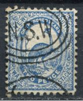 Bild von Австралия • Новый Южный Уэльс 1889-1889 гг. Gb# 254 • 2 d. • страус эму • Used XF
