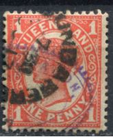 Bild von Австралия • Квинсленд 1897-1908 гг. Gb# 233 • 1 d. • Королева Виктория • Used VF