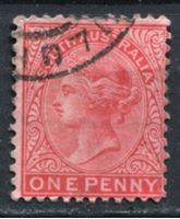 Bild von Австралия • Квинсленд 1904 г. Gb# 179 • 1 d. • Королева Виктория • Used VF