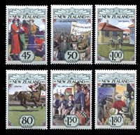 Изображение Новая Зеландия 1993 г. SC# 1145-50 • 45 c. - 1.80$ • Эпоха становления страны • 1930-е • MNH OG XF • полн. серия ( кат.- $10 )
