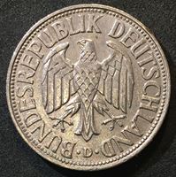 Bild von Германия ФРГ 1970 г. • D (Мюнхен) KM# 110 • 1 марка • регулярный выпуск • XF-AU